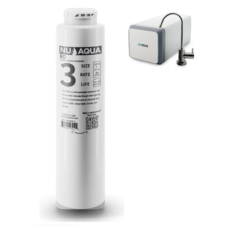 Nu Aqua Tankless Ro System Stage 3 600gpd Replacement Membrane