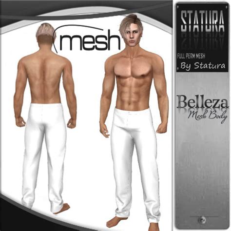 Second Life Marketplace Men S Pants Belleza Jake Demo