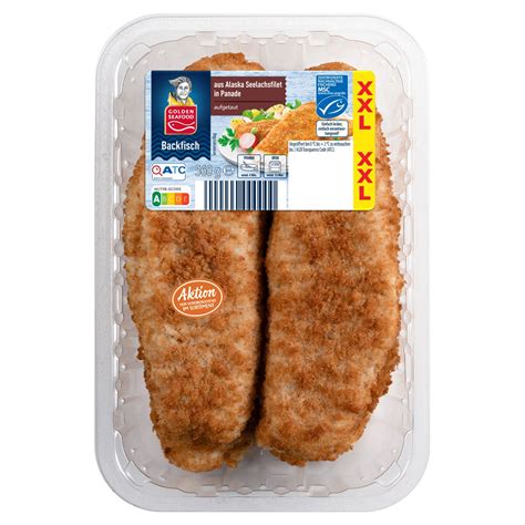 GOLDEN SEAFOOD Knusper Backfisch 560 g ALDI SÜD