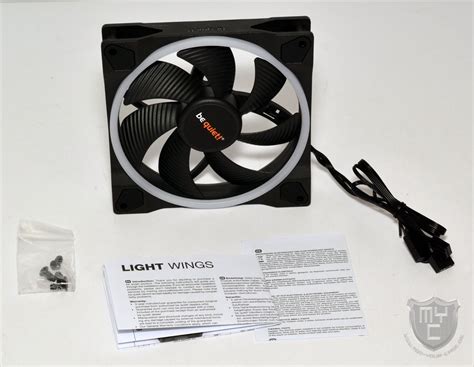 be quiet! - Light Wings 140mm PWM Lüfter im Test - MYC Media - hardware ...