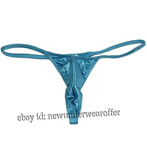Men Posing G String Shiny Micro Tanga Underwear Beachwear Mini Bikini