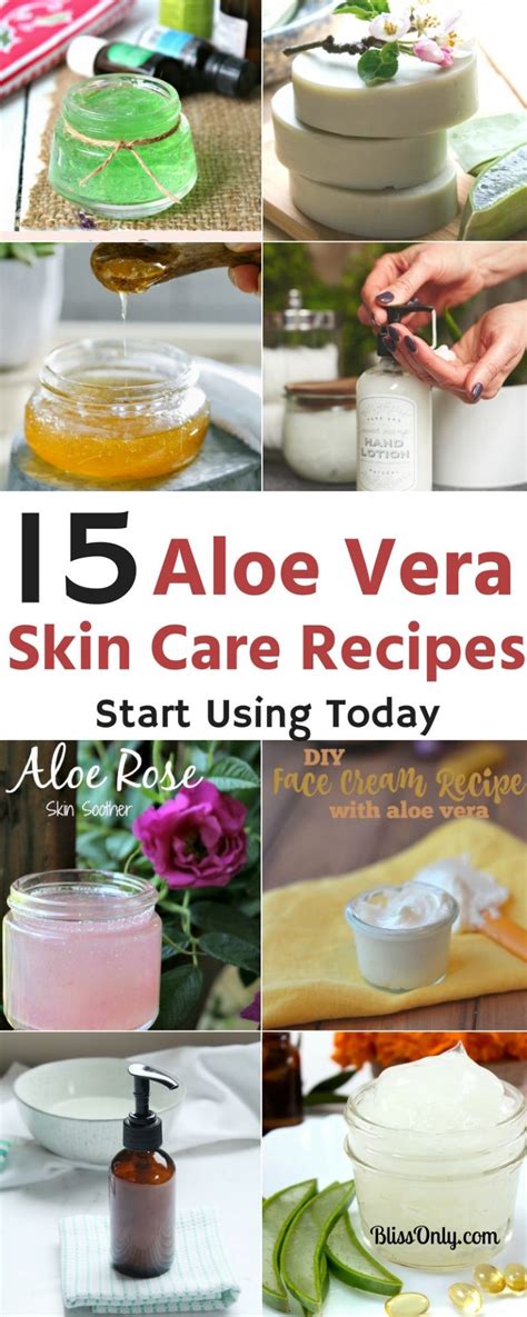 16 Best Aloe Vera Gel Skin Care Recipes (Beyond Easy) - BlissOnly