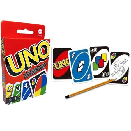 Jogo De Baralho Uno Mattel Original Cartas Para Personalizar