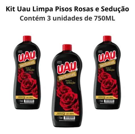 Kit Uau Limpa Pisos Rosas E Sedu O Ingleza Original Nfe Mercadolivre