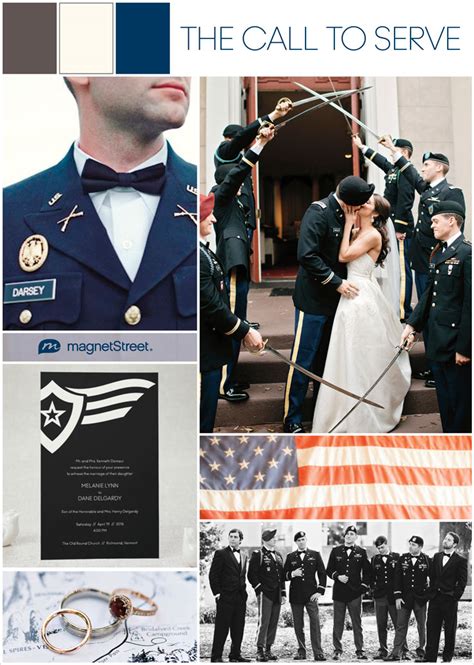 Modern Military Themed Wedding IdeasModern Military Themed Wedding Ideas