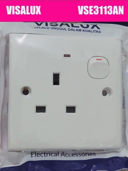 Jual Visalux Vse An Stop Kontak Ac Lampu Saklar Socket A G