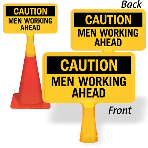 Men At Work Sign Png