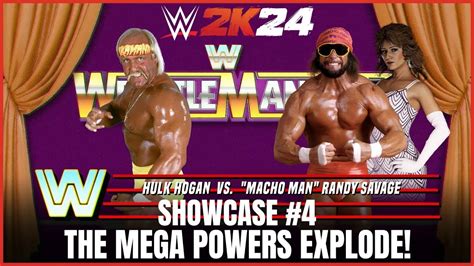 WWE 2K24 Showcase Hulk Hogan Vs Macho Man Randy Savage