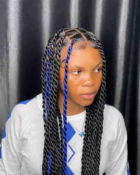 African Twist Braids