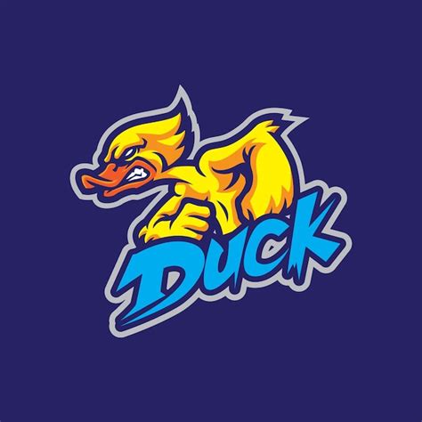 Premium Vector Duck Mascot Logo Design Vector With Modern