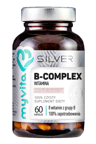 MYVITA SILVER Witamina B Complex 60 kapsułek cena opinie wskazania