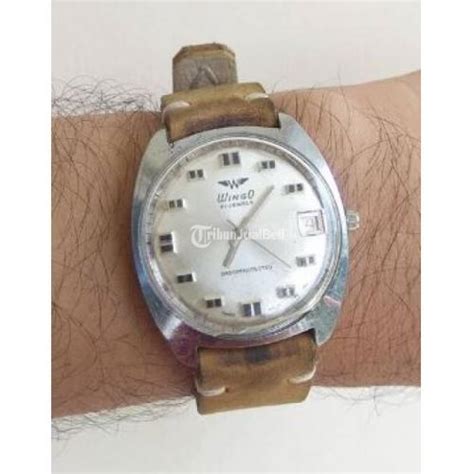 Jam Tangan Vintage 60s Wingo Watch Manual Wind Swiss Made Di Bandung