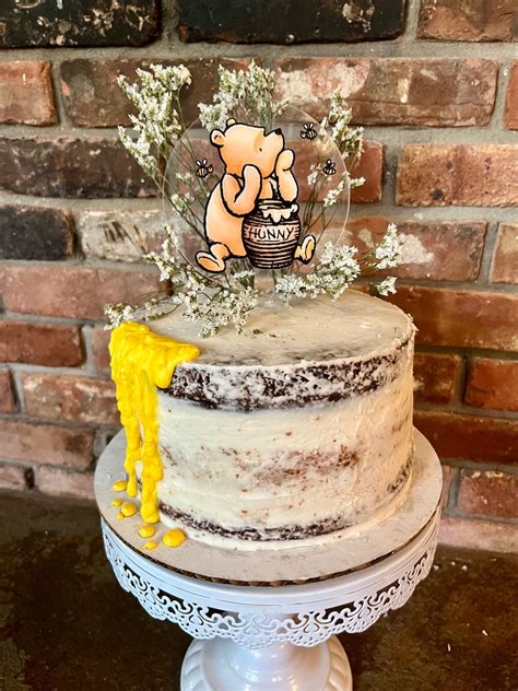 Winnie The Pooh Naked Cake In Shower Cakes Naked Cake Cupcake