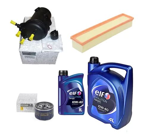 Kit Filtros L Aceite Elf W Renault Clio K K Dci