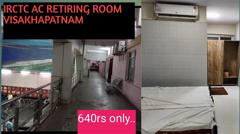 Irctc Retiring Room Visakhapatnam Vizag Ac Deluxe Room Youtube