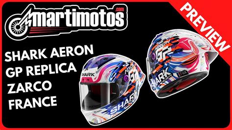 Preview Shark Aeron GP Replica Zarco France YouTube