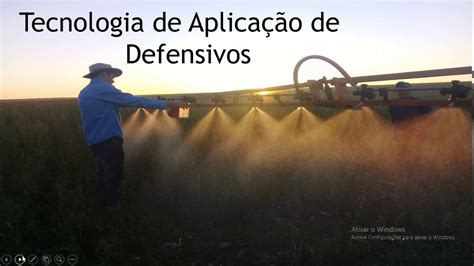 Tecnologia De Aplica O De Defensivos Aula Conceitos Introdut Rios