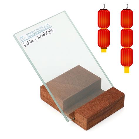 China Toughened Laminated Glass Customize Size Safety Clear Tempered