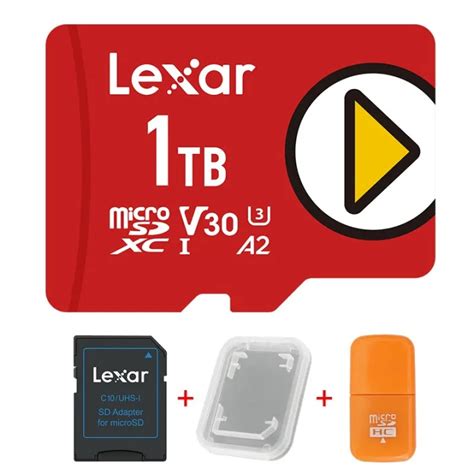 Lexar Original Play Micro Sd Card Tb Gb Gb Gb Sdxc Memory