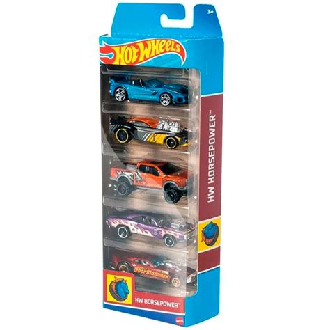 Bộ 5 Siêu Xe Hot Wheels 1806H HW HORSEPOWER