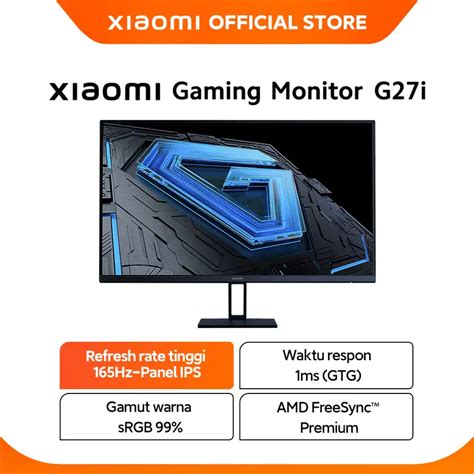 Xiaomi Gaming Monitor G27i 27 Inch 1080P 165Hz Monitor Gaming