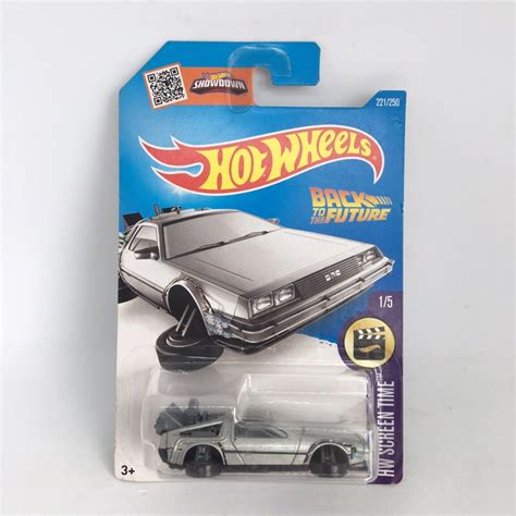 Hot Wheels Back To The Future Time Machine Hover Mode Silver Shopee Philippines