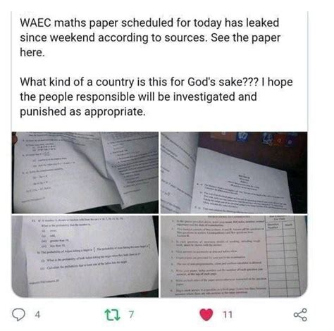 EduWatch Reveals How Many 2022 WASSCE Papers Leaked