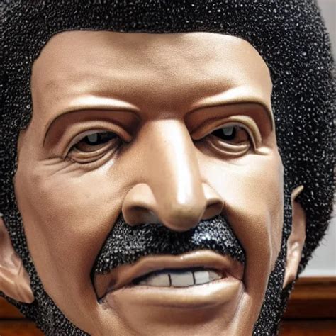 Photo Of Lionel Richie Sculpture In The Hello Video Being Sold At