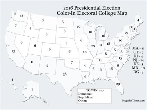 2024 Electoral Map Printable Joly Roxana