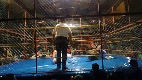 FUNCION DEL GRAN PRIX EN ZITÁCUARO ULPEM VS PAPILLON LUCHA EN JAULA