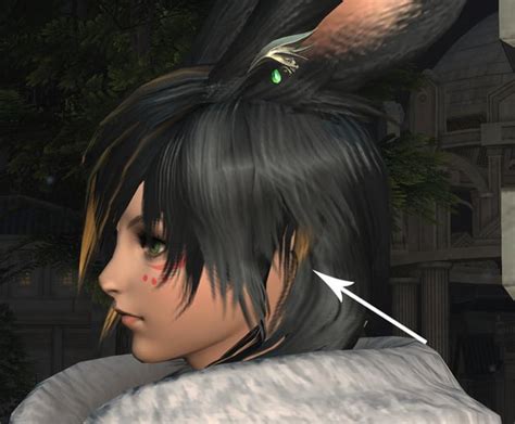 Lightning Hairstyle On Viera Bald Patch Rffxiv