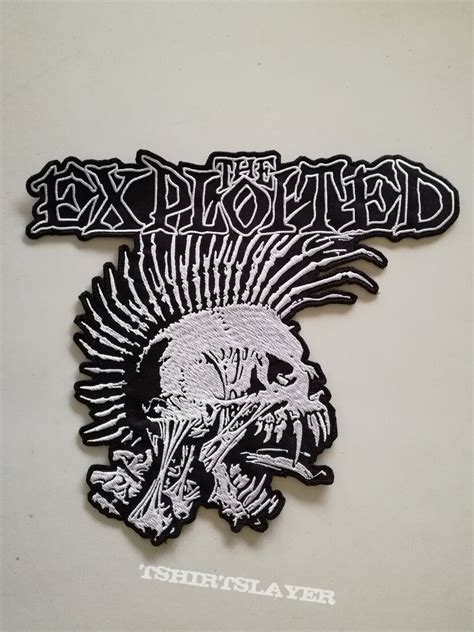 The Exploited Fuck The System Backpatch Tshirtslayer Tshirt And Battlejacket Gallery