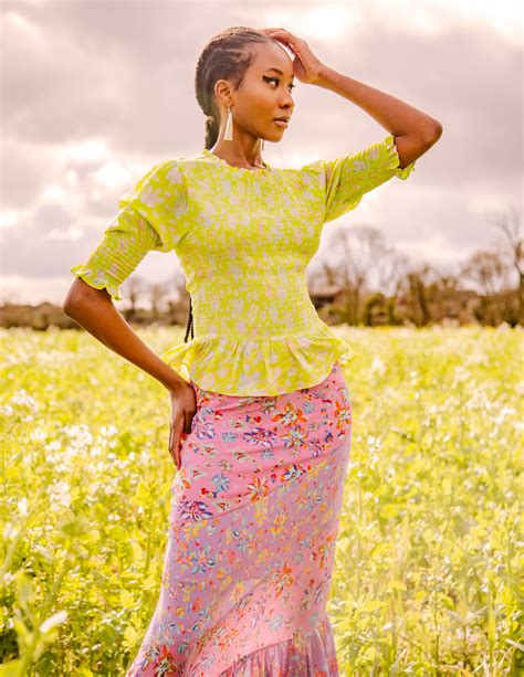 The Ebony Skirt In Pink