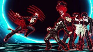 KOF Mugen Ultimate Iori Yagami Team Vs Evil Blood Iori Doovi