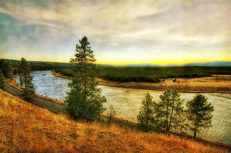 Fonds Decran Parc Rivières Photographie De Paysage Usa Montana Wyoming