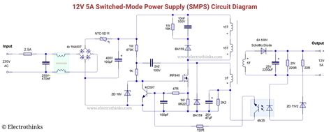 Circuit Block Diagram And Working Of Smps Smps Basics