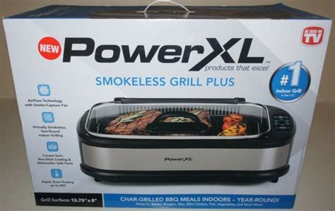 Buy Power XL PG 1500FDR 1500W Smokeless Grill Plus Black Silver