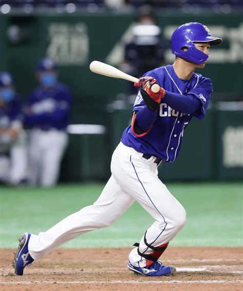 18歳中日土田龍空がプロ初適時打「テレビでしか見たことない場所で」 プロ野球写真ニュース 日刊スポーツ