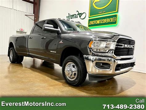 2020 Ram 3500 Lone Star Crew Cab 4x4 Lwb Drw Diesel 1owner Used Ram