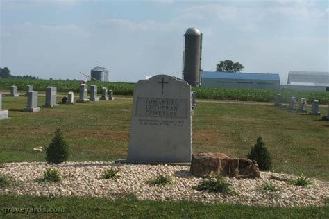 Immanuel Lutheran Cemetery - Washington County, Illinois