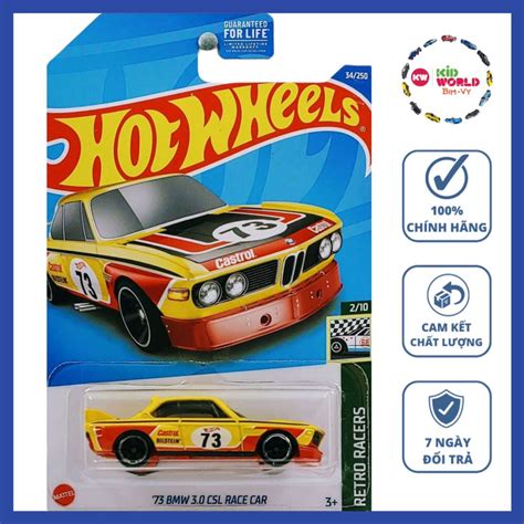 Xe mô hình Hot Wheels basic 73 BMW 3 0 CSL Race Car HCW51 Shopee Việt Nam