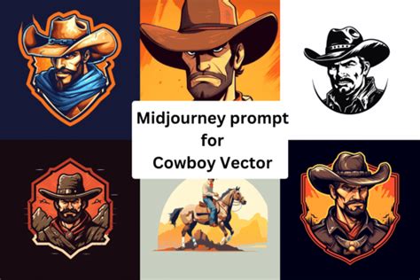 Cowboy Vector Graphic By Creative Design · Creative Fabrica