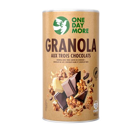 Granola Aux Trois Chocolats OneDayMore