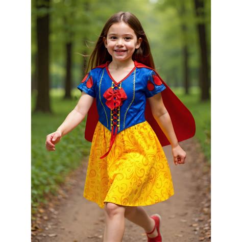 Fantasia De Princesa Infantil Barata - Fantasia Vestido Infantil Menina Princesa Com Capa Longa Premium Barata ...