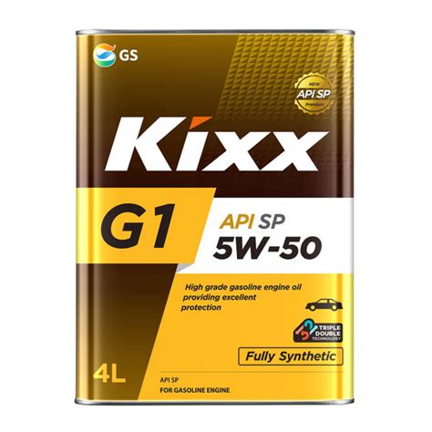 Масло моторное 5W50 SP KIXX G1 4л синтетическое