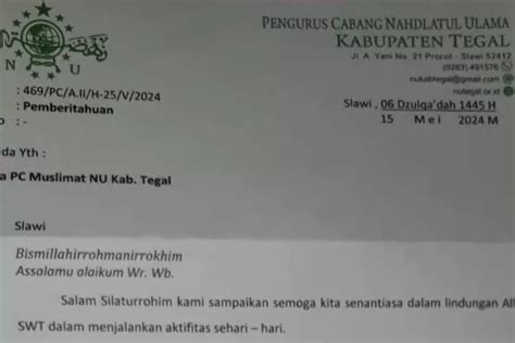 Tak Diberikan Izin Gunakan Gedung Pcnu Sebagai Titik Kumpul Pendaftaran