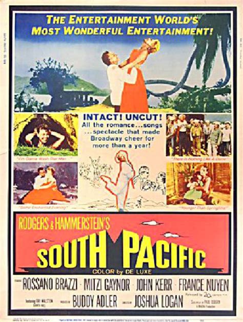 South Pacific Original 1959 U.S. 30 by 40 Movie Poster - Posteritati ...