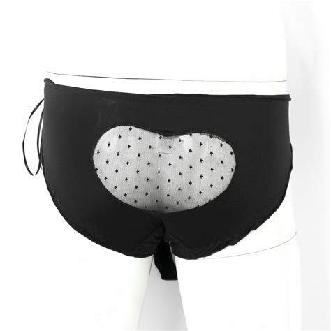 Men S Underwear Crossdressing Sleepwear Fishnet Lingerie Set See Through Bra Ebay