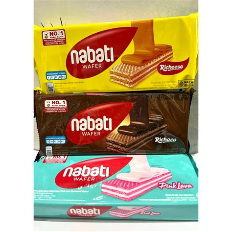 Jual Richeese Nabati Wafer Gr Shopee Indonesia