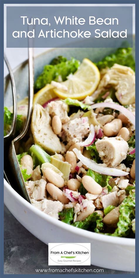 Tuna White Bean And Artichoke Salad Healthy Snacks Recipes